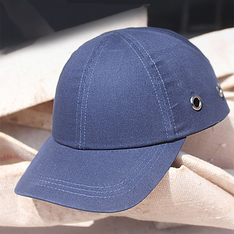 ABS Work Safety Cloth Hat Baseball Bump Caps Lightweight Safety Hat Head Protection Caps Workplace Construction Site Hat