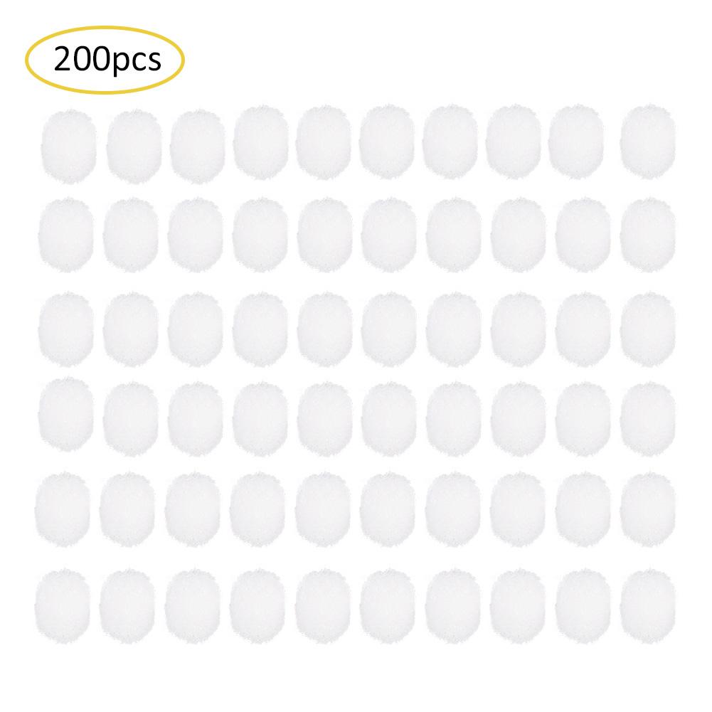 200 Stks/pak Baby Neuszuiger Filter Katoen Nasale Zuigapparaat Accessoires Zuigeling Wegwerp Filter Katoen Babysnuiter