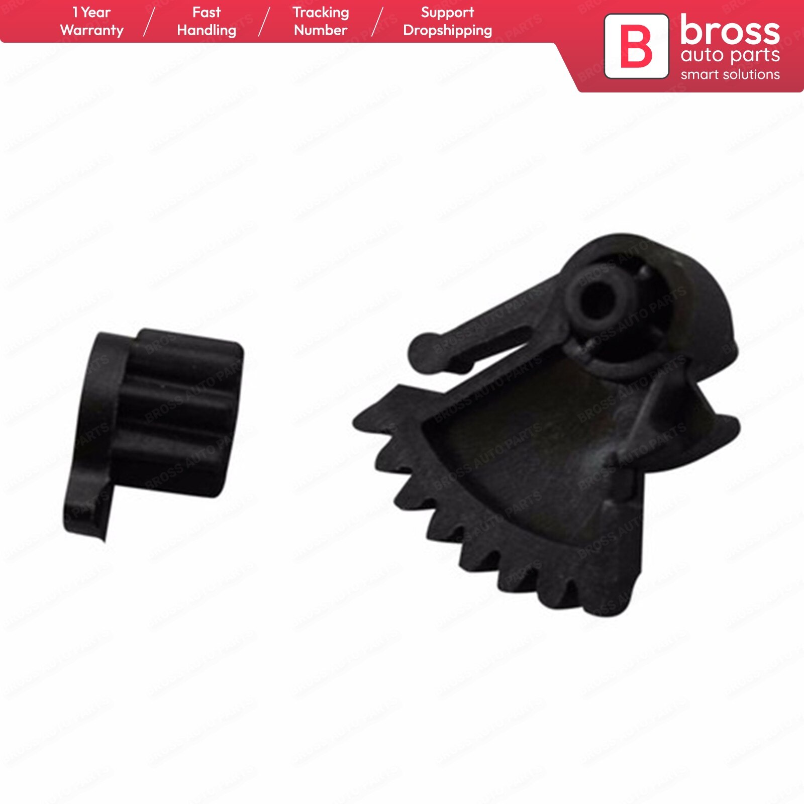 Bross Auto BDP531 Front or Rear Right Door Lock Actuator Repair Gears 51812333 For Fiat Linea Albea Palio Punto Ship From Turkey