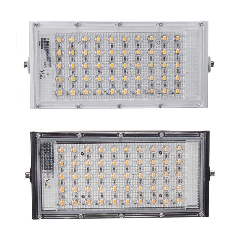 LED Flood Light 50W DC12V Floodlight Street Lamp IP65 Waterproof Outdoor Wall Reflector Lighting Garden Square Spotlight