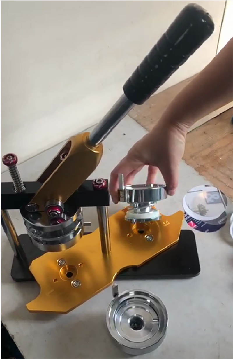 Rotation Button Badge Making Machine DIY Button badge maker