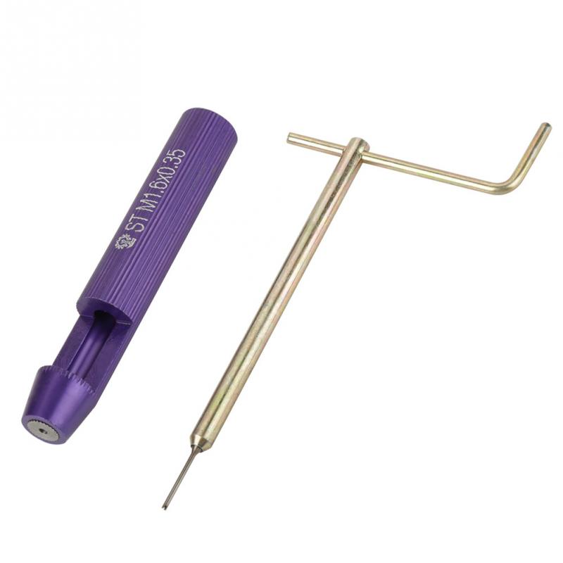 50Pcs Coiled Wire Inserts Helical Screw Threaded Inserts M1.6*0.35*2D Stainless Steel Thread Repair Insert kit