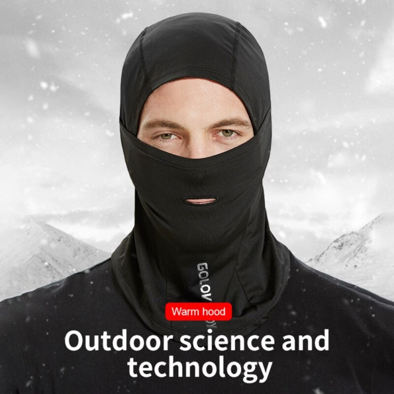 Winter Balaclava Motorcycle Ski Mask Fleece Hat Windproof For Men Warm Neck Full Face Shield Snowboard Motorbike Cycling Protect