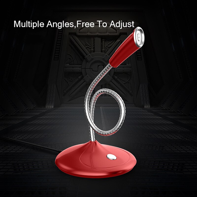 360° Recording Condenser Microphone USB 3.5 AUX HD Noise Reduction Noise Removal Omnidirectional Calling Conference Microphone