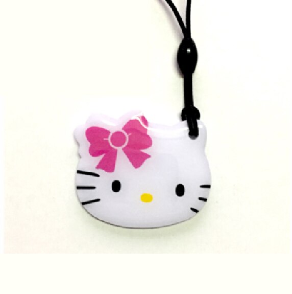 125 Khz RFID Writable Epoxy Tag met T5577 Herschrijfbare Chip Proximity toegangscontrole Id-kaart Voor RFID Copier: Hello Kitty