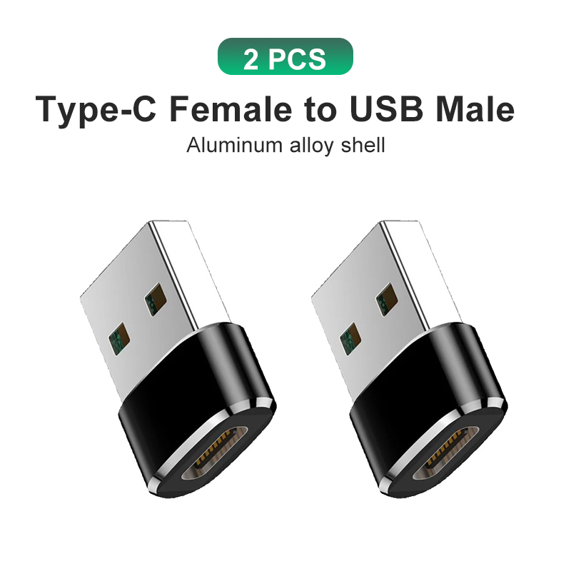 UseBean 3x Adattatore USB C A USB 3.0 90° - Angolo Retto Per MacBook, IPad, Samsung, Trasferimento 5Gbps - 3