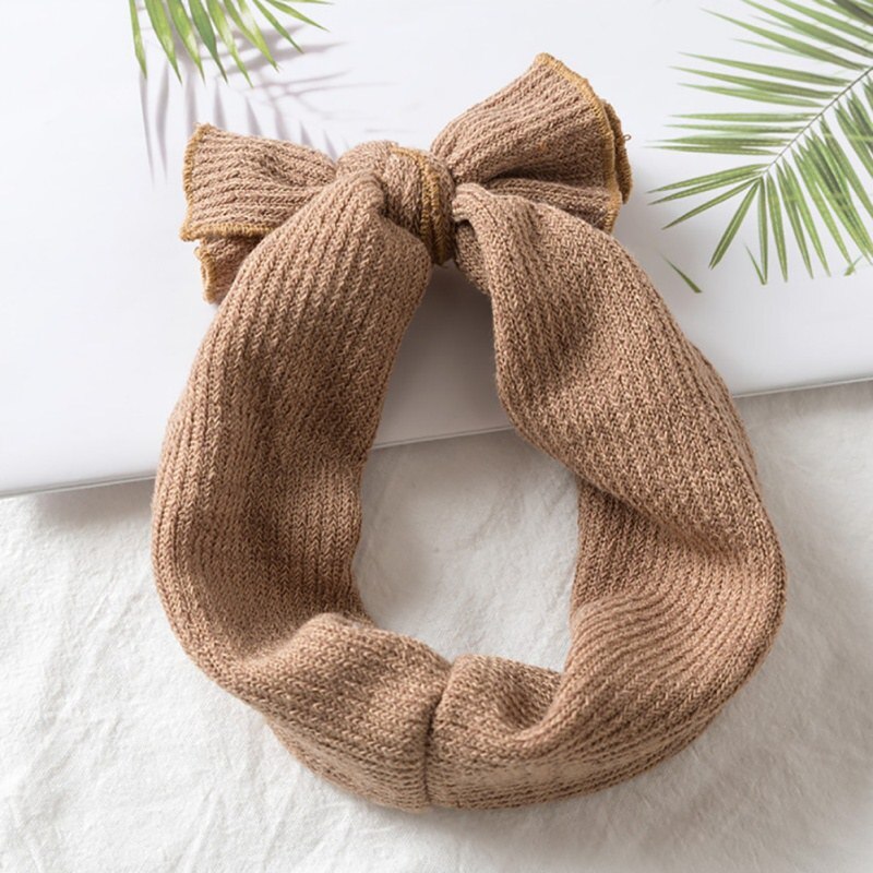 Bandeau pour -né, pour bébé, pour bébé, fille et garçon, bandeau Turban solide, souple, 1-4T