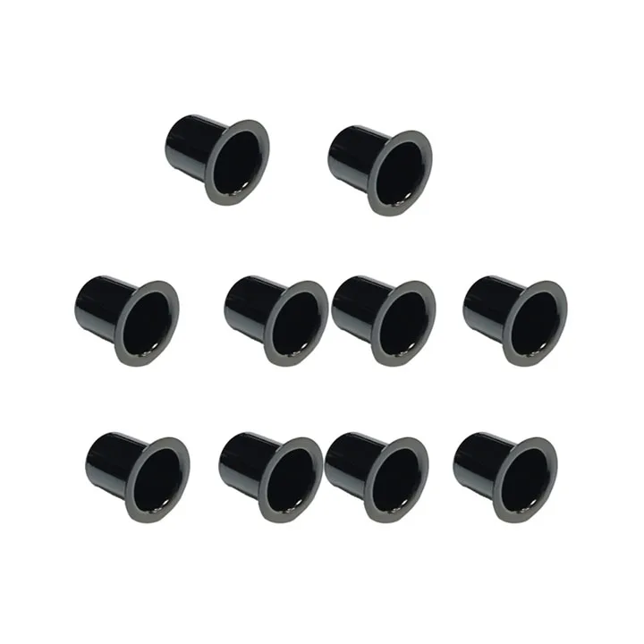 10 stücke Gold/Silber/Schwarz/verrotten Kerzenhalter 11,8mm Wachs Kerzen Tassen Gläser Kerzenhalter Halfter Esszimmer Hochzeiten Valentinstag Dekor: Goldene
