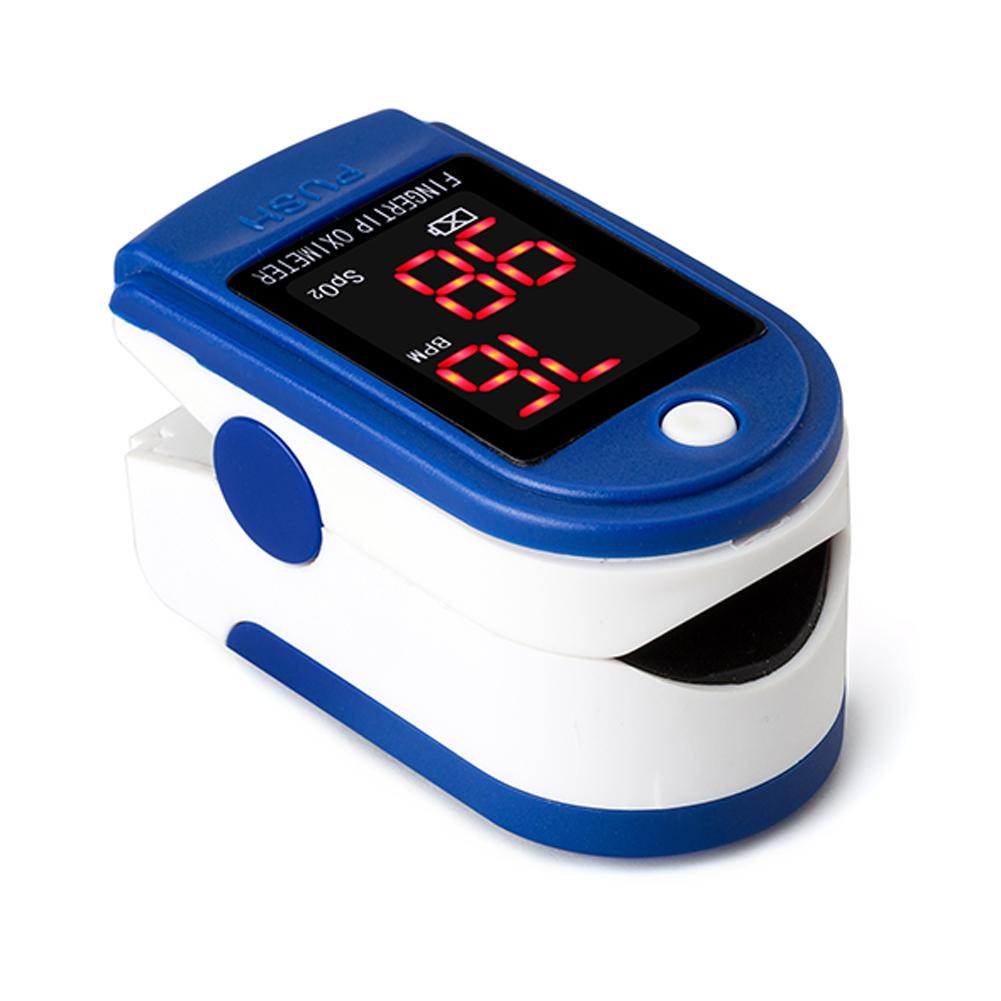 Fingertip Pulse Oximeter Fast Precise Heart Rate Monitor Alarm Oxygen Saturation Rate Meter #CO: Default Title