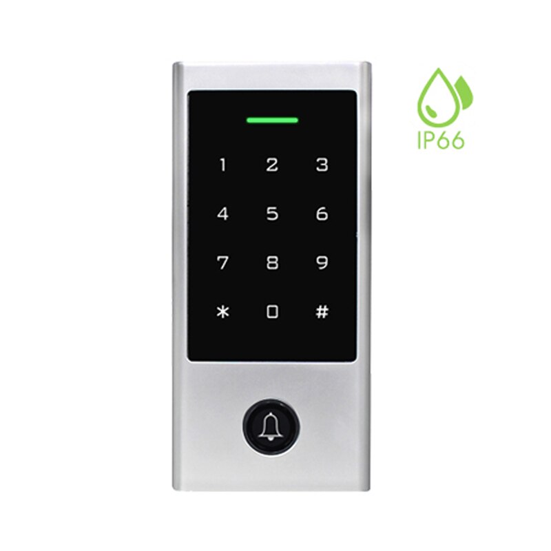 Bluetooth 125Khz RFID Access Controller Waterproof Smart Keypad Door Lock 100 User