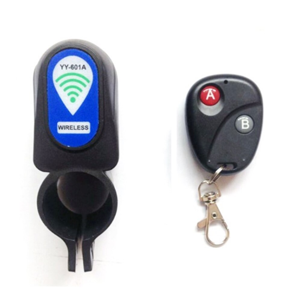 Anti-Theft Bicycle Lock Cycling Security Lock Wireless Remote Control Vibration Alarm 110dB Bicycle Anti-Theft Alarm Bike Access