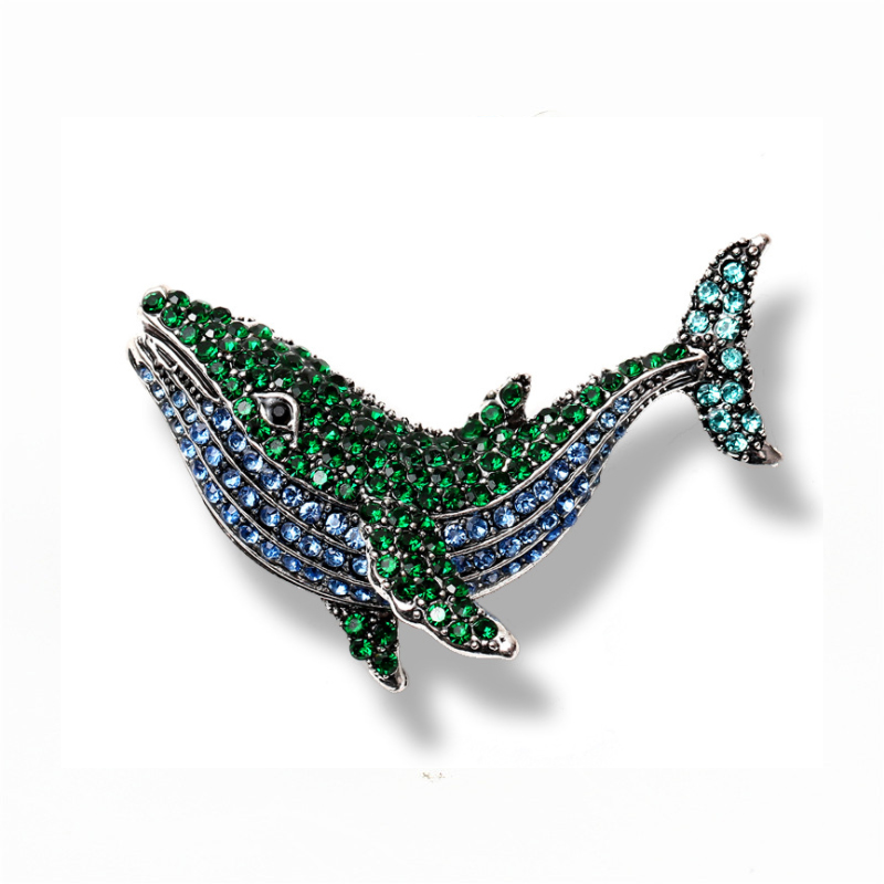 Broche de lujo con forma de gato, cangrejo, escorpión, Color para boda, , Animal, diamantes de imitación, broches para ropa, accesorios: Chapado en cobre envejecido