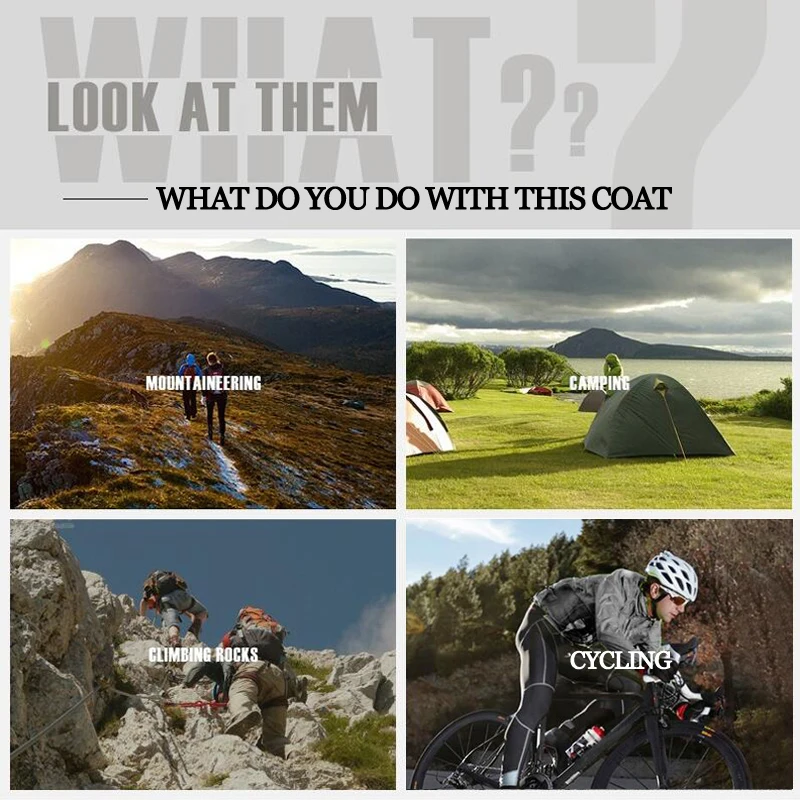 X-Tiger Haut Wanderjacke Männer Frauen Wasserdicht Schnell Trocknend Camping Windjacke Wandern Angeln Regenmantel draussen Anti UV Kleidung