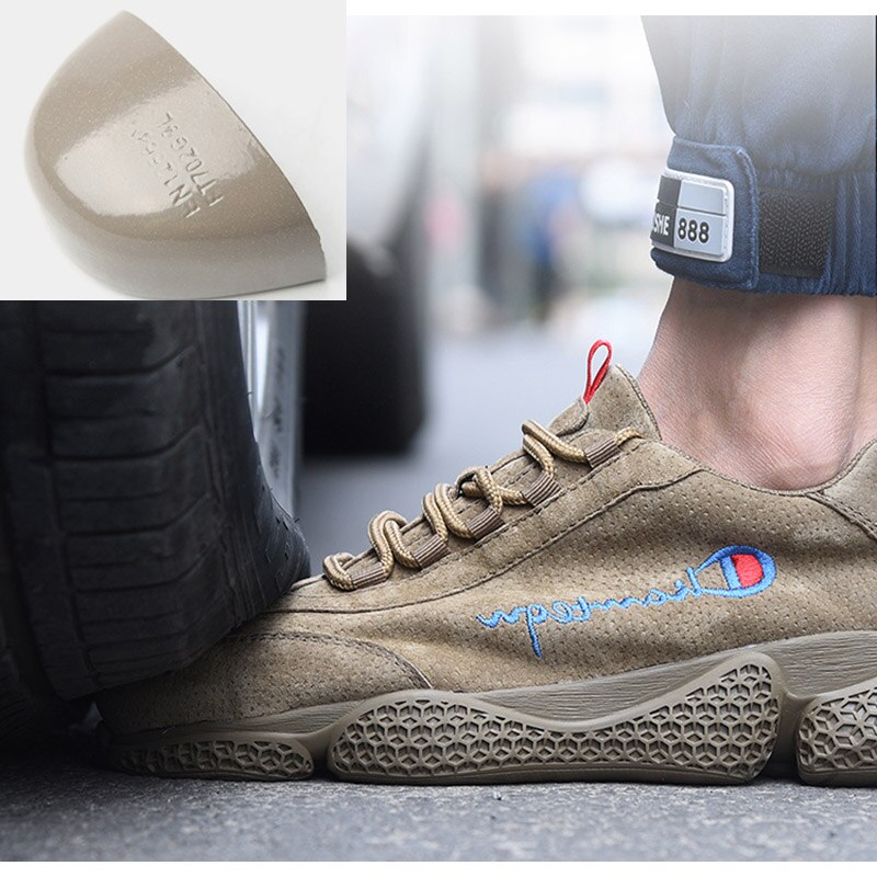ROXDIA Labor protection shoes men's comfortable, breathable, antiskid work shoes, anti smashing and anti piercing RXM217