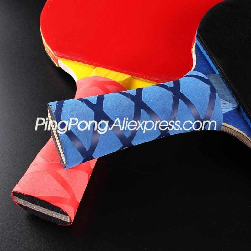 2x cinta de mango Overgrip para raqueta de tenis de mesa Material termorretráctil empuñaduras de murciélago de Ping Pong accesorios para banda para el sudor