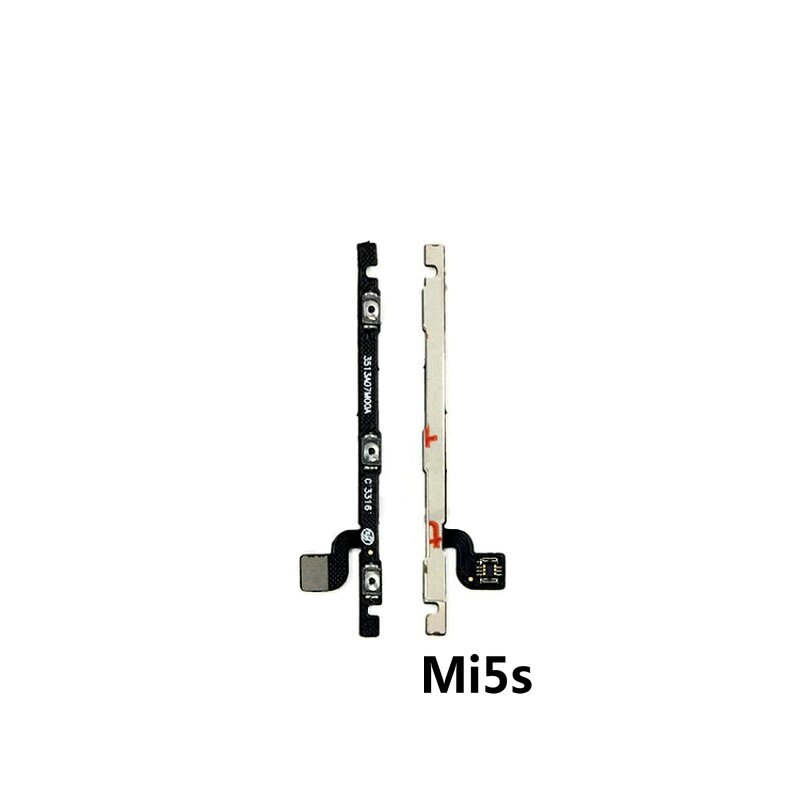 Nowy dla Xiaomi Mi3 Mi4 Mi4C Mi4i Mi5 Mi5S Mi5Splus Mi6 MA1 MA2 Mi8 Mi9 Lite SE wyłącznik zasilania przycisk głośności Flex Cable: Mi5S