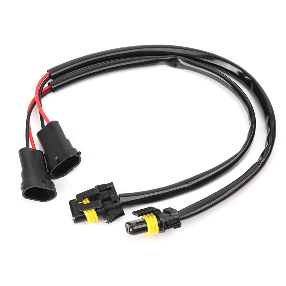 2x H11 H8 Socket 9006 Auto Conversie Harness Adapter Kabel Voor Koplamp Koplamp Universele