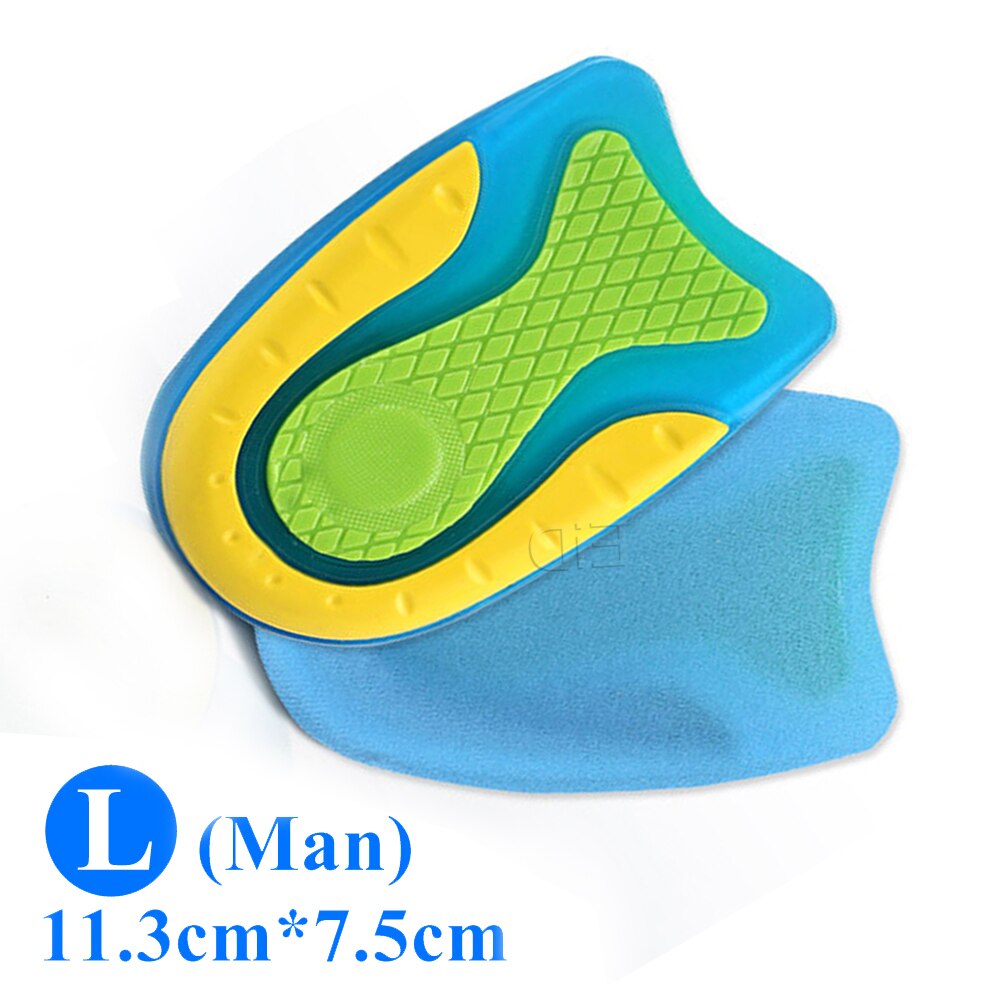 EiD Gel – semelles orthopédiques en Silicone pour chaussures de Sport, absorbe les chocs: Half pad For men