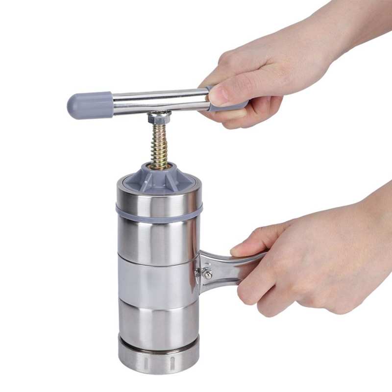 Mini extracteur de miel Portable pour l&#39;apiculture, en acier inoxydable, manuel, outil pour l&#39;apiculture, placage de cuivre