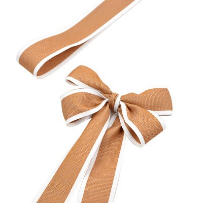 Blomsteremballage bånd tofarvet enkelt vævet bånd streamers blomsterbutik buket emballage blomstret gør-det-selv håndlavede materialer: 3