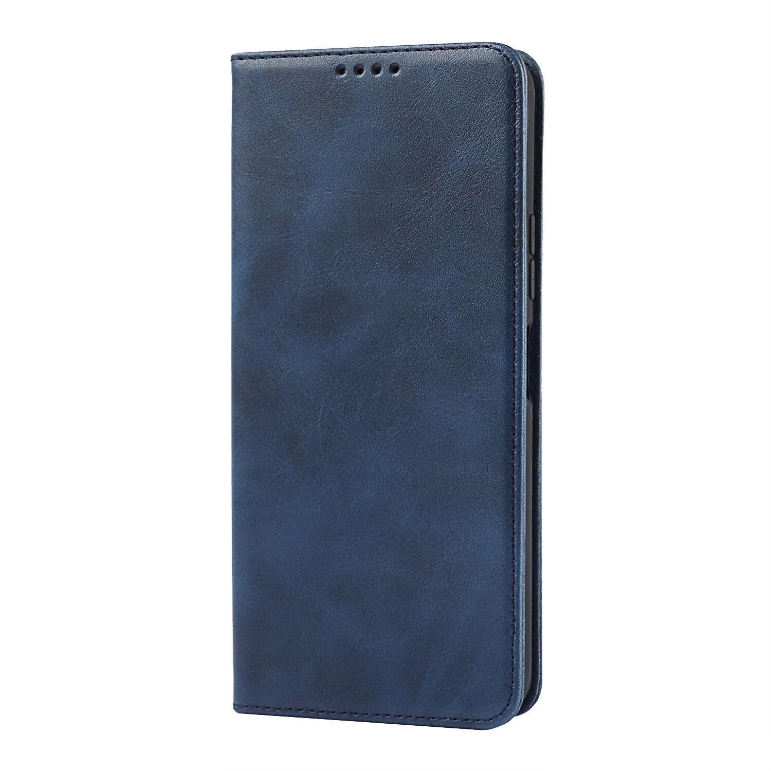 Premium skórzany futerał na telefon Nokia 8 V 5G UW / 8.3 5G etui z klapką etui na karty magnetyczne przyciąganie okładka portfel biznes: for Nokia 8 V 5G UW / Niebieski / Case add Glass Film