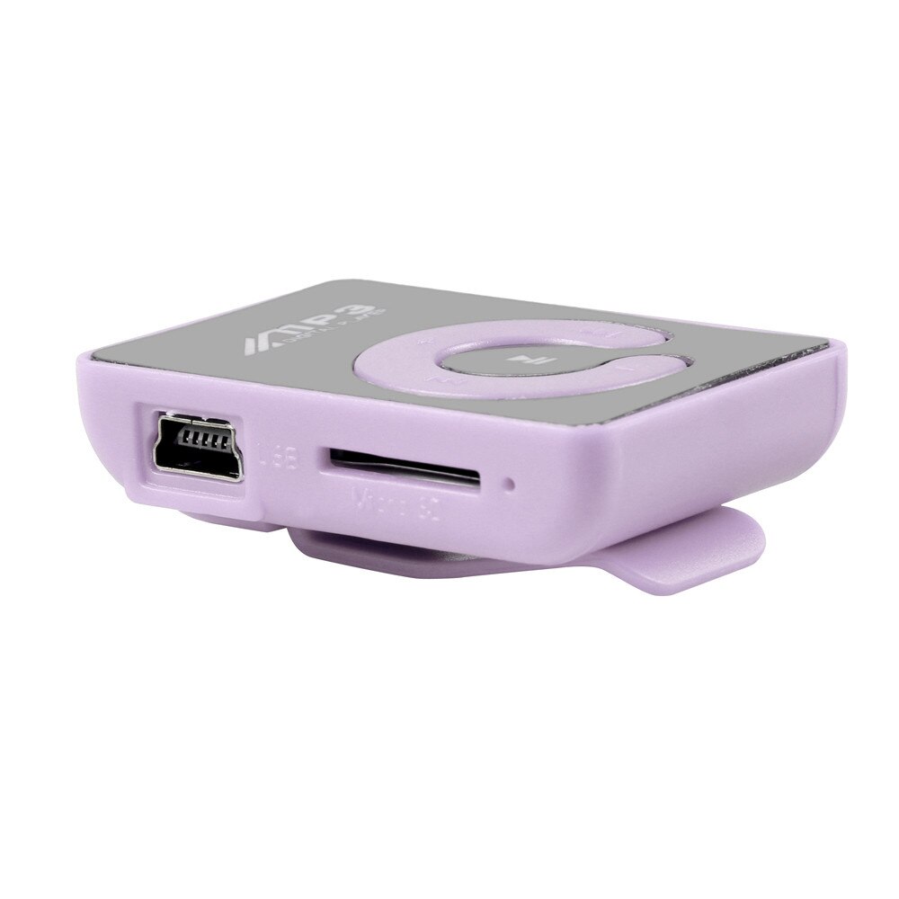 mini flower pattern button type MP3 player Music media support SD TF card#50