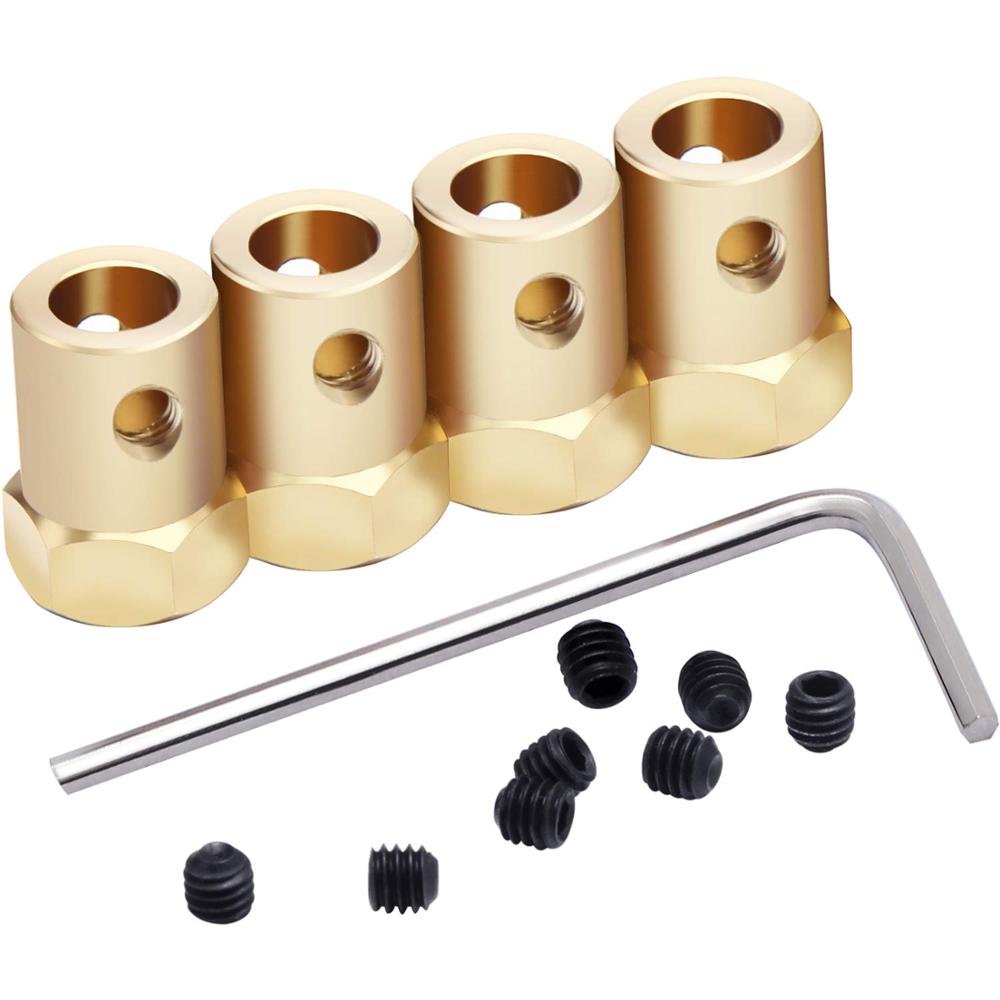 3mm 4mm 5mm 6mm 7mm dc motor fleksibel koblingskobling til bilhjul dekkakselen