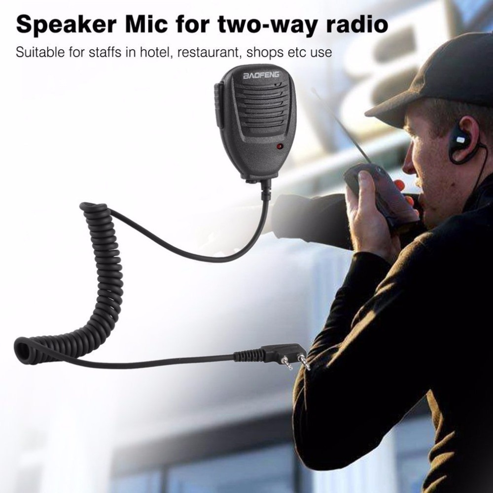 Originele Walkie Talkies speelgoed Met Luidspreker Microfoon 888 s 5R UV82 8D 5RE 5RA Speaker Mic Headset Twee Manier Radio