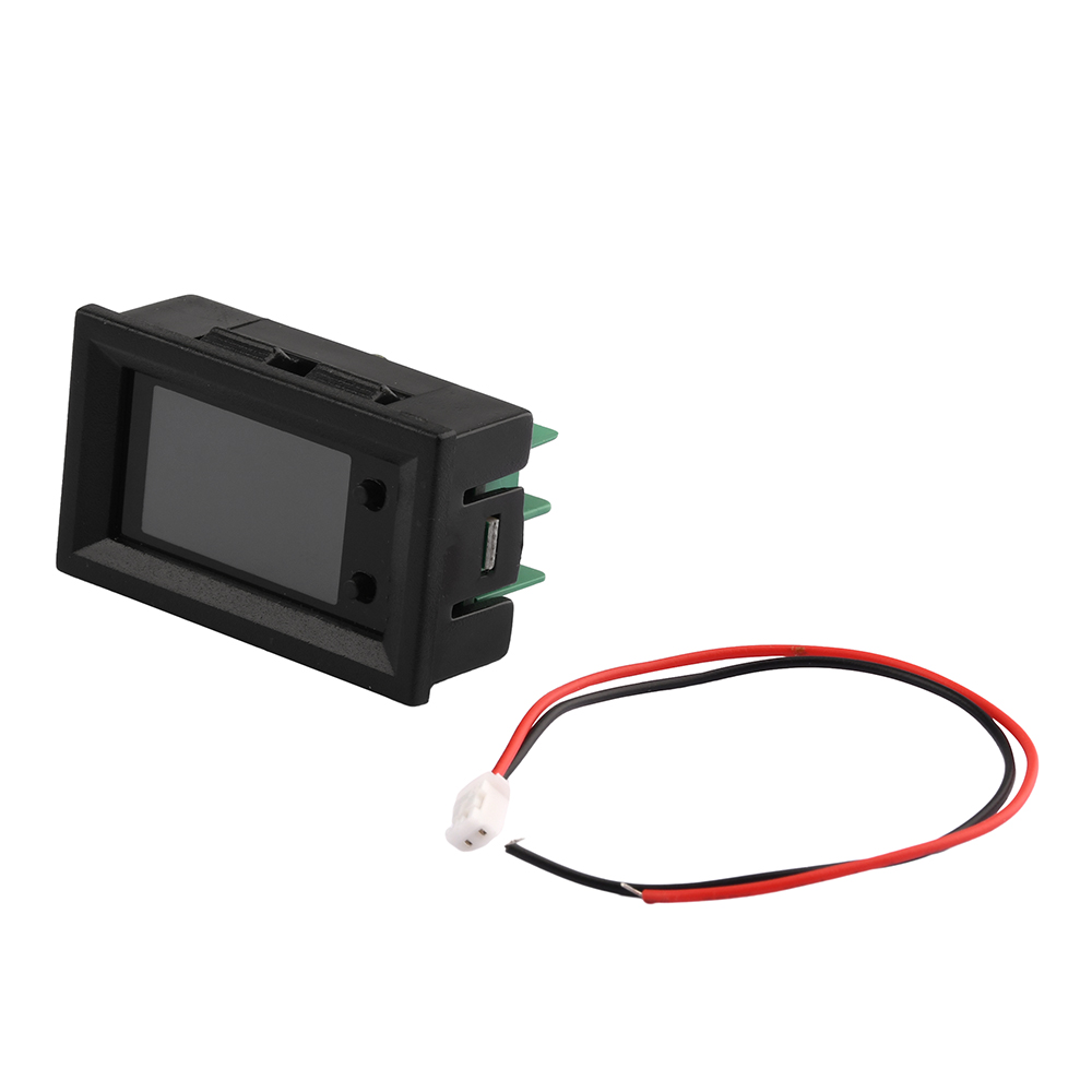 DC 0-200V 20A Voltmeter Ammeter KWS Power Energy Meter LED Digital DC Wattmeter Meter 9-in-1 Multi-function Measuring Instrument