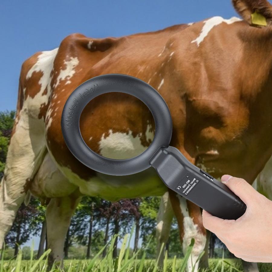 Ko mave metaldetektor pinpointer sikkerhed veterinærudstyr landbrugstilbehør til ko metal scanner brug scanner detektor