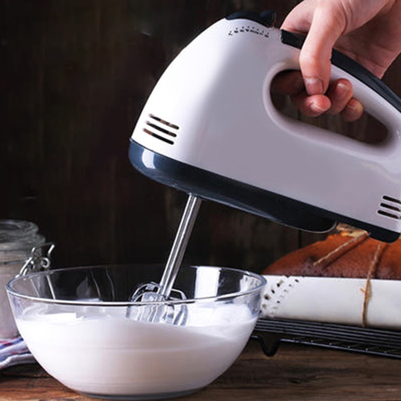 7-Gear Huishoudelijke Elektrische Eiklopper Hand-Held Automatische Deeg Whisk Mixer Gebak Blender Eiklopper Keuken Koken bakken Tool