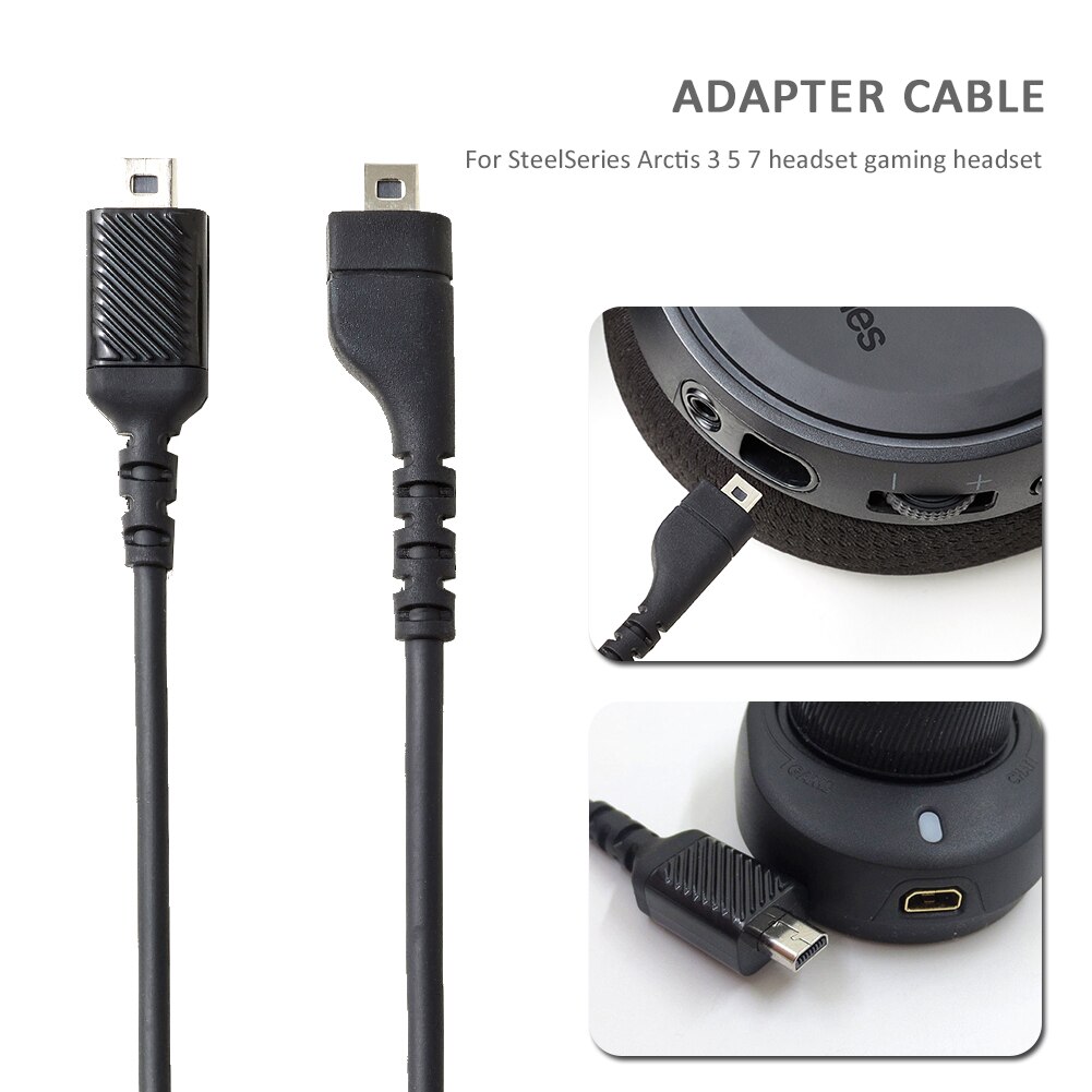 Carte son de remplacement, câble Audio pour Steelseries Arctis 3 5 7, adaptateur Audio pour casque, câble convertisseur de ligne