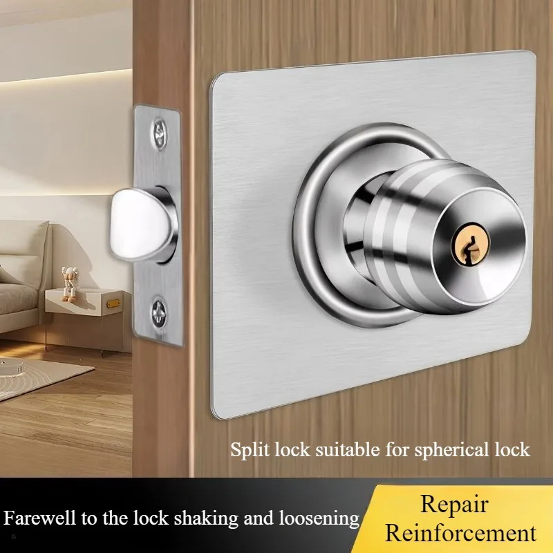 1 /2 door panel support, reinforcing cover, fixing pin, safety bolt, ball lock and garage mounting plate support