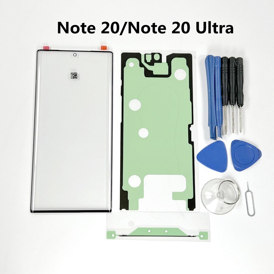 Note 20U Vervanging Externe Glas Voor Samsung Galaxy Note 20 /Note 20 Ultra Lcd Touch Screen Voor Glas externe Lens