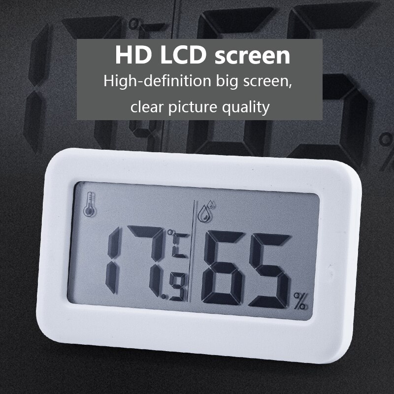 PANDUN ultra-dunne eenvoudige elektronische digitale thermometer en hygrometer babykamer home thermometer indoor droge hygrometer