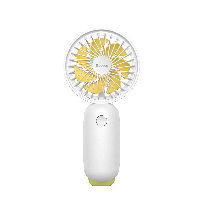 Baseus Portable Handheld Fan 3-Speed Mini Usb Oplaadbare Ventilator Met 1500Mah Powerbank Batterij Rustig Desktop Persoonlijke Koeling fan: Default Title