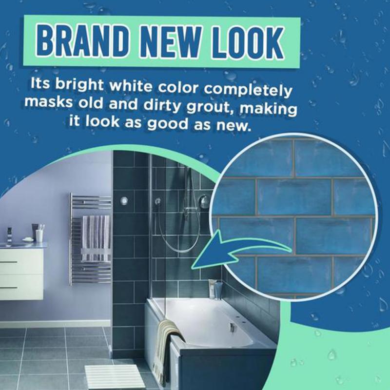 Instant Waterproof Wall Repair Paste Easily Seal Holes Cracks Wall Repair White Tile Gap Repair Grout Tile Repair Perfusion