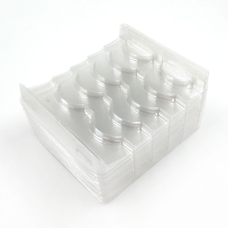 50/ pakke klare vippebrett plast mink vippeholder øyenvippebrett for 1/3/5 par øyenvippe emballasjeboks firkantet etui: G