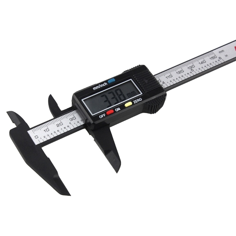 Digitale Lcd Micrometer Schuifmaat 150Mm/6Inch Elektronische Schuifmaat Wxtc