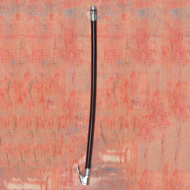 Motorcycle Bicycle Car Flexible Clip-on Air Tyre Tire Chuck Inflator Hose Tool B99