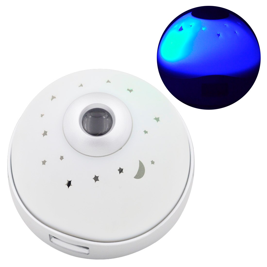 Home Decor Kleurrijke Sky Star Kinderen Babykamer Nachtlampje Projector Lamp Wekker slapen Kamer Nachtlampje