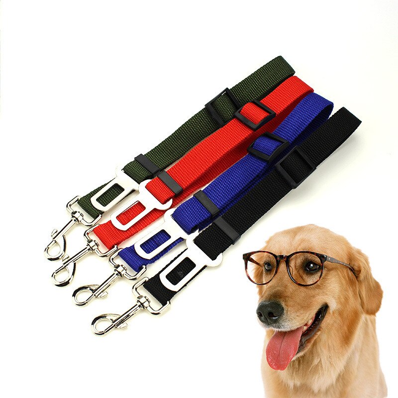 Gomaomi Verstelbare Auto Pet Dog Seat Belt Puppy Auto Gordel Harness Lead Clip Hond Levert Veiligheid Auto Tractie Huisdier product