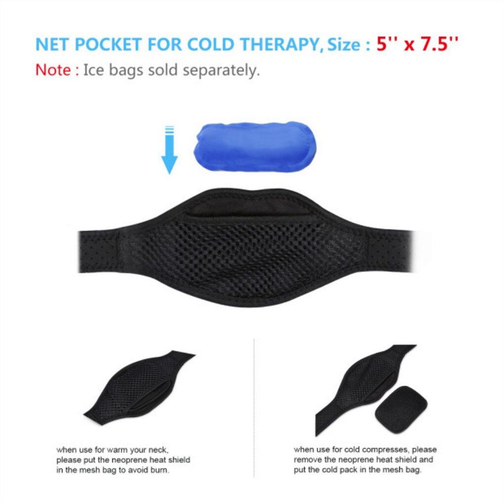 USB Powered Heated Neck Band Bandage Wrap Winter Neck Warmer Heating Brace Strap Belt Temperature Adjustable