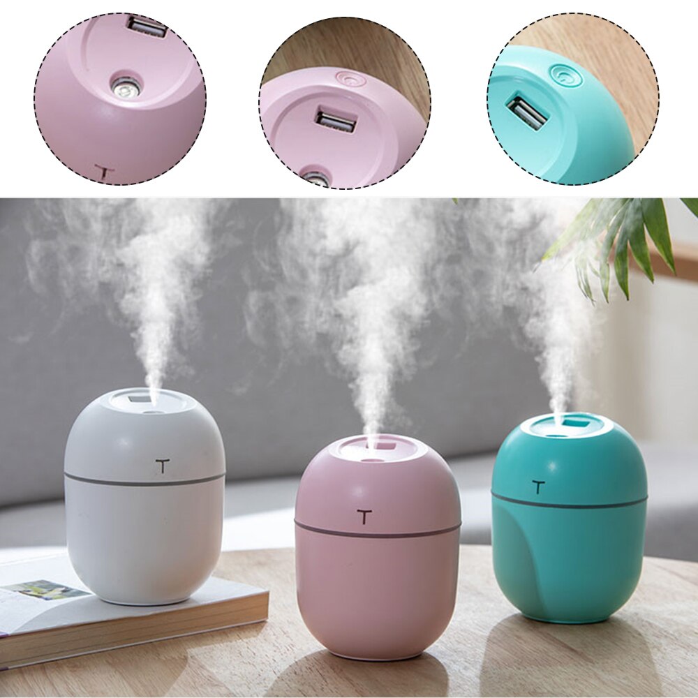 220ml Mini Air Humidifier Portable USB Aroma Diffu... – Vicedeal
