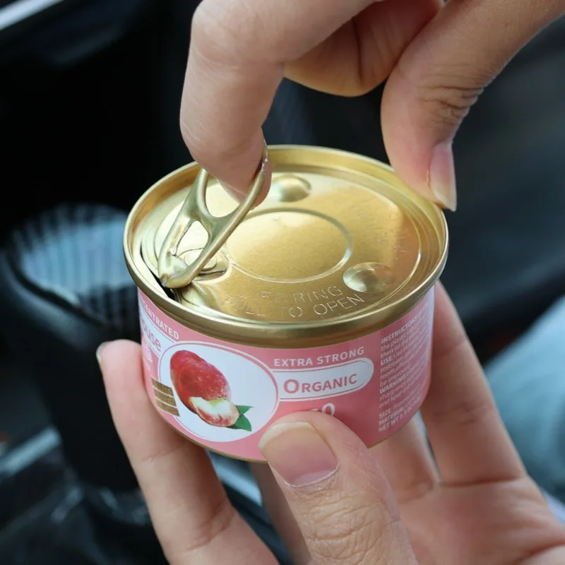 Auto-Lufterfrischer, Auto-Aroma, Parfüm, Dosen, Holzblöcke, Kaffeegeschmack, langlebig, Auto-Aromatherapie, Auto-Deodorant-Zubehör