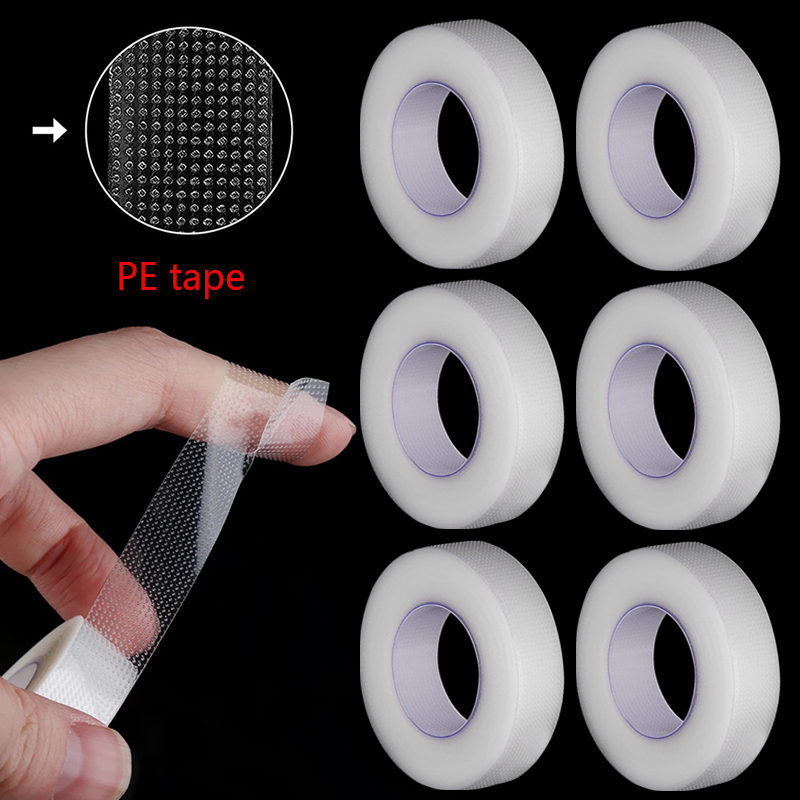 1/3/5 Rolls Wimpers Extension Tape PE Lijm Gereedschap Onder De Ogen Pads Voor Micropore Wimpers Enten Levert Lash Lifting Tapes