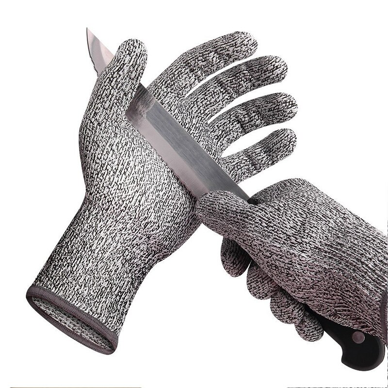 Anti-cut handsker arbejdssikkerhed stikbestandige handsker køkken rustfrit stål tråd metal mesh slagter skæresikre sikkerhedshandsker