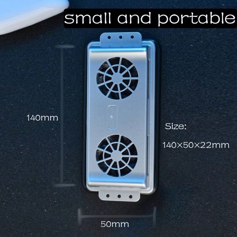 Cooling Dual Fan Halfgeleider Radiator Universal Pad Tablet Xiaomi Huawei Samsung Ipad Koeler Systeem Gaming Koellichaam Houder