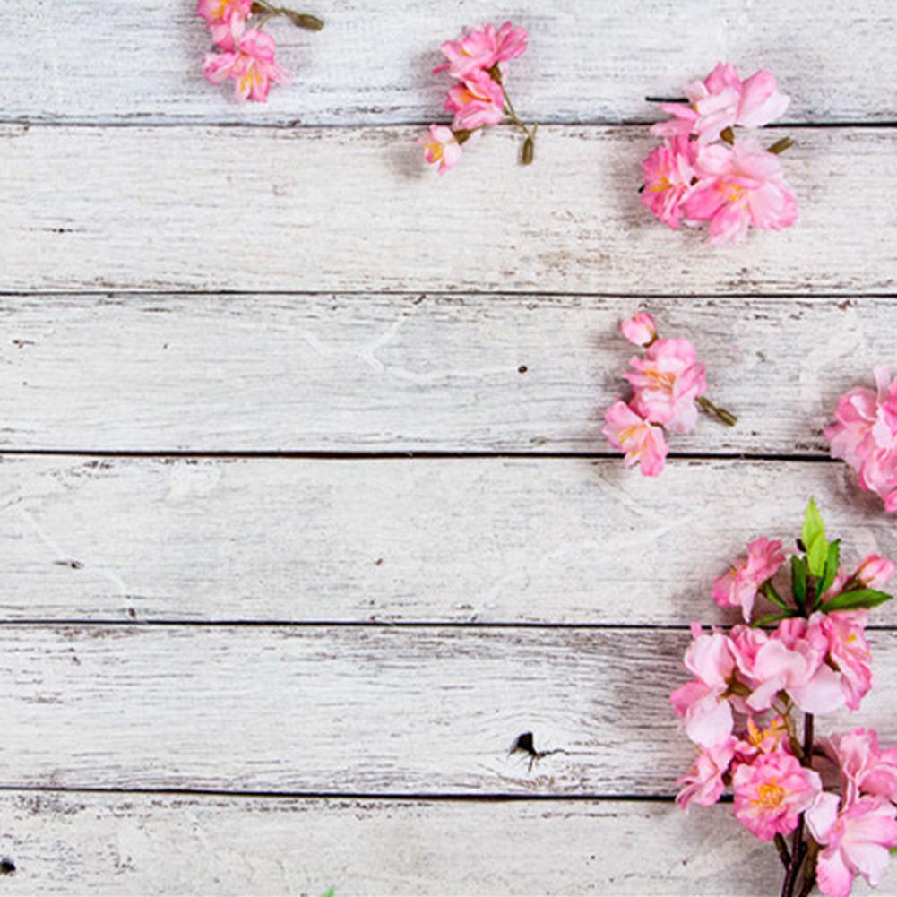 Art Cloth Photography Backdrops Vintage Wood Petal Photo Background Studio Video Festival Photography Studio Supply