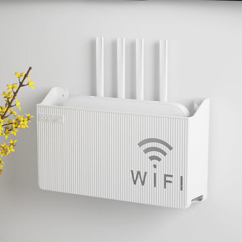 Wifi Router Opbergdoos Wandgemonteerde opbergdoos Home Router Opbergdoos router plank Voor Woonkamer Slaapkamer Opslag